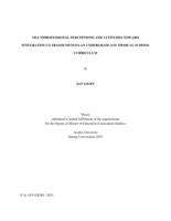 Multiprofessional perceptions and attitudes toward integrating ultrasound into an undergraduate medical school curriculum