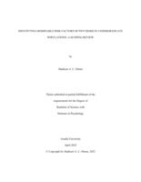 Identifying modifiable risk factors of psychosis in undergraduate populations 