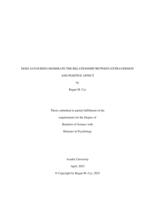 Does savouring moderate the relationship between extraversion and positive affect