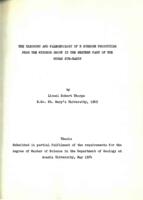 The taxonomy and paleoecology of B subzone productids from the Windsor Group in the western part of the Minas sub-basin