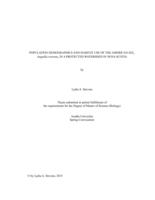 Population demographics and habitat use of the American eel, Anguilla rostrata, in a protected watershed in Nova Scotia