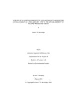 Survey of plankton composition and abundance around the Scotian Shelf as a preliminary step in the establishment of marine protected areas