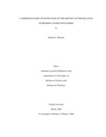 A thermodynamic investigation of the kinetics of the reaction of bromine atoms with ethers