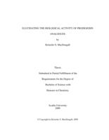 Elucidating the biological activity of prodigiosin analogues