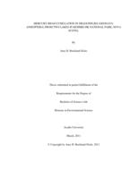 Mercury bioaccumulation in dragonflies (Odonata: Anisoptera) from Two Lakes in Kejimkujik National Park, Nova Scotia.