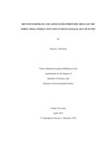 Bottom substrate and associated epibenthic biota of the FORCE tidal energy test site in the Minas Passage, Bay of Fundy